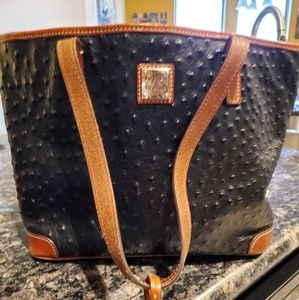 Black and Brown Dooney & Burke Purse
